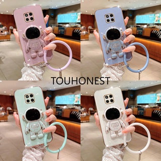 เคส Huawei Mate 30 Pro เคส Huawei Mate 30E Pro เคส Huawei Mate 40 Pro Case Huawei Mate 40E Pro Case Huawei Mate 20X Case Huawei Nova 8 SE Case Huawei Nova 9Z Silicone Protect 3D New Astronautstand With Ring Phone Case โทรศัพท์มือถือซิลิโคน ลายนักบินอวกาศ