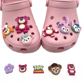 ราคาToy Story Duffy Bear Shirley Croc จี้หมุด ขนาดเล็ก เครื่องประดับ สําหรับผู้หญิง