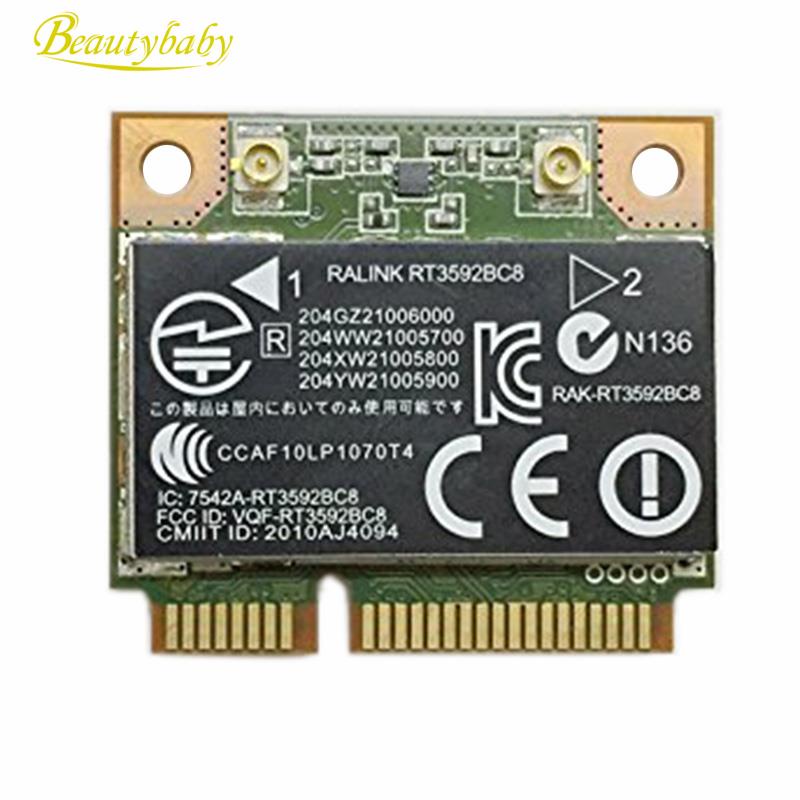 RT3592BC8 การ์ดไร้สาย Dual Band 300M & Bluetooth 3.0 สําหรับ HP 4530S