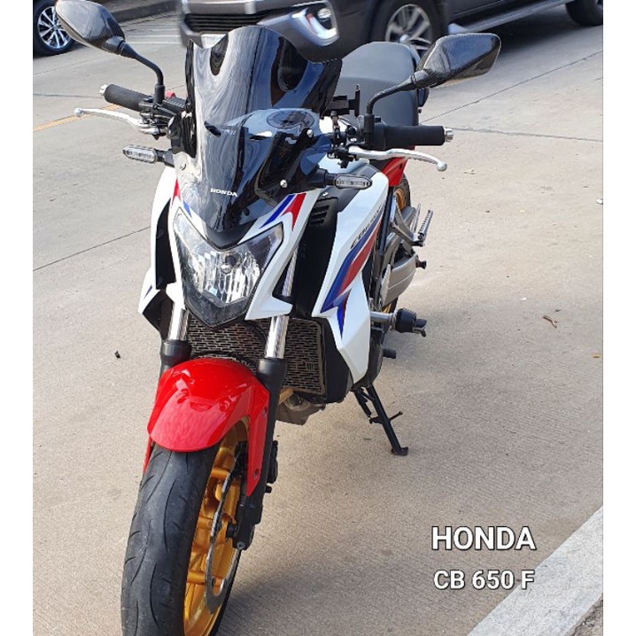 ชิวแต่ง CB650F พร้อมขายึดและชุดน๊อต (2013-2016)