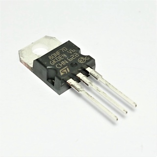 STP80NF70 มอสเฟต Mosfet ภาคจ่ายไฟแอมป์รถยนต์ ยี่ห้อ ST