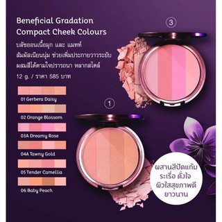 ล้างสต็อก #Oriental Princess Beneficial Gradation Compact Cheek Colours 12 g.