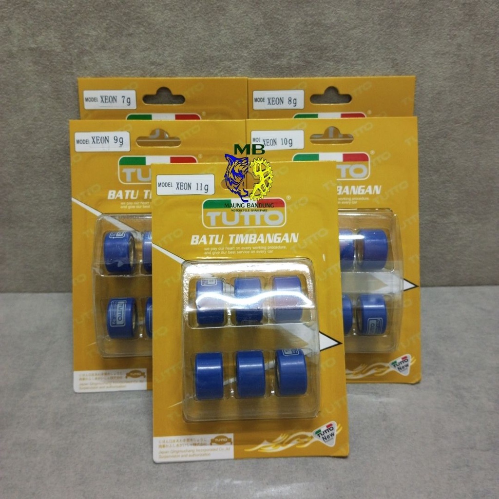 ROLLER RACING XEON / N MAX / AEROX / MIO M3 / MIO Z / SOUL GT 125 / X RIDE 125 7 8 9 10 11 GRAM TUTT