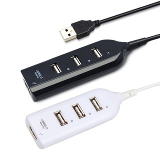 4 พอร์ต USB 2.0 Hub ซ็อกเก็ตความเร็วสูงสำหรับ Laptop PC