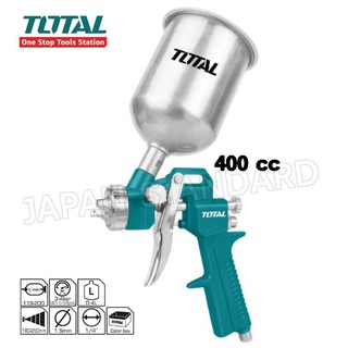 Total กาพ่นสีหงาย ขนาด 400 cc. รุ่น TAT10401-3 / TAT10401 ( Spray Gun ) กาพ่นสี
