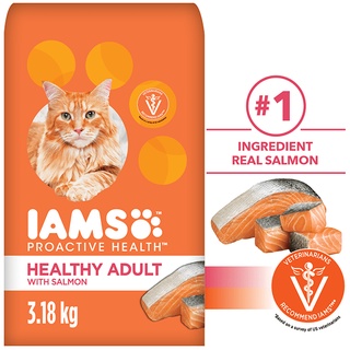 จาก USA   อาหารแมว IAMS Proactive health  ขนาด 1 กิโลกรัม (สูตรคิดค้นโดยสัตวแพทย์)