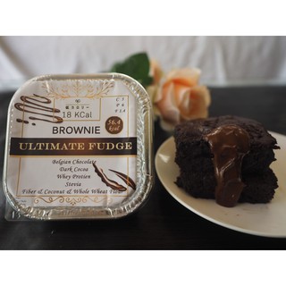 18KCal บราวนี่แคลอรี่ต่ำ : บราวนี่อัลติเมทฟัดจ์ (62.1 kcal/ชิ้น) Ultimate Fudge Brownie #คลีน  #บราวนี่ #แคลต่ำ #ไม่อ้วน