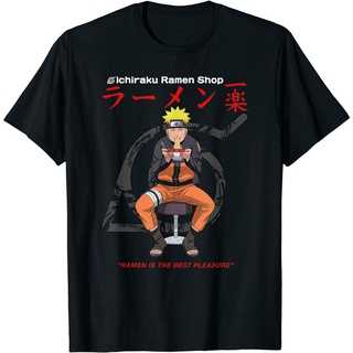 เสื้อยืด พิมพ์ลาย Naruto Shippuden Ichiraku Ramen Shop แบบสร้างสรรค์ ส่งไว สําหรับผู้ชาย และผู้หญิง