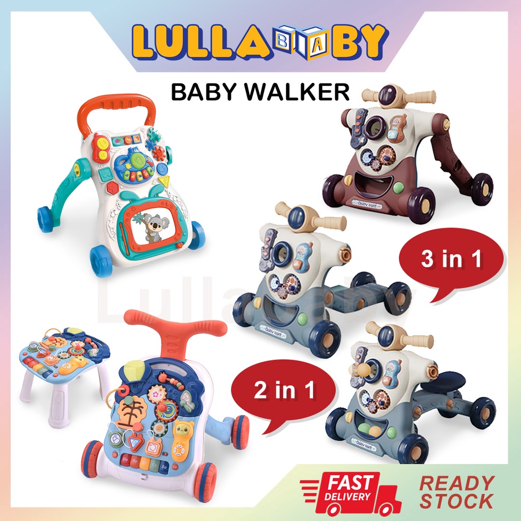 Musical Baby Walker Baby Walkers Learning Walker Baby Push Walker Music รองเท้าหัดเดินเด็กวัยหัดเดิน