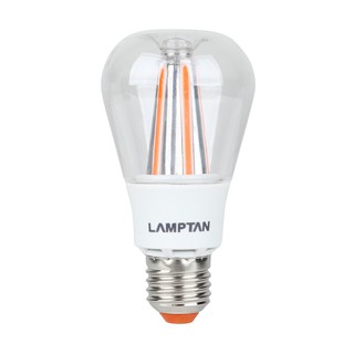 หลอด LED LAMPTAN DEWY 8W E27 สีแดง หลอดไฟภายในบ้านเอนกประสงค์