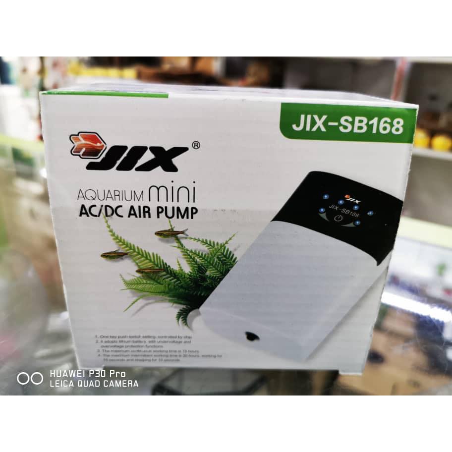 JIX ปั๊มลมตู้ปลา AC/DC (SB-268, SB-168)