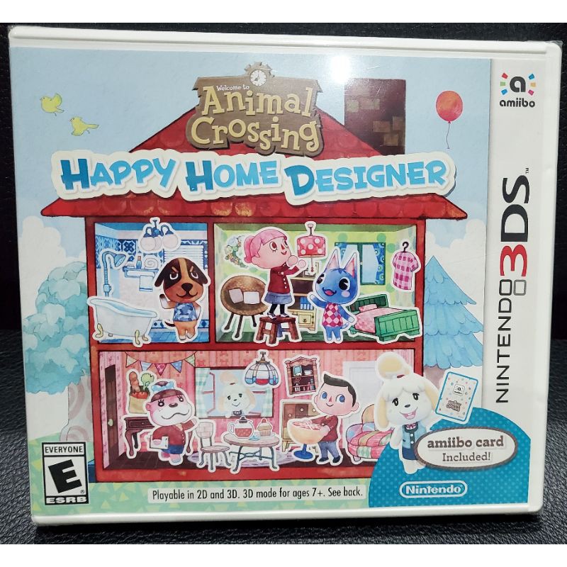 3ds แผ่นแท้ มือ1 💥💥💥 เกม Animal Crossing Home designer ซีลแท้