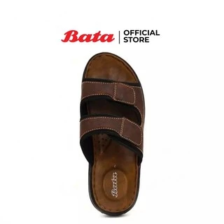 *Best Seller* Bata MEN'S SUMMER รองเท้าแตะผู้ชาย NEO-TRADITIONAL แบบสวม สีน้ำตาล รหัส 8614070