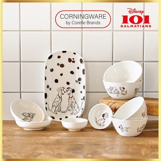 Corningware by Corelle ชุดจานอาหารค่ํา 11 ชิ้น - Disney 101 Dalmatians Edition