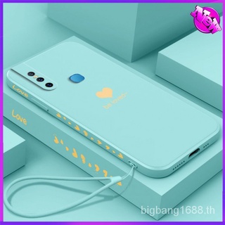 เคสโทรศัพท์ซิลิโคนลายหัวใจสําหรับ Vivo V15 Vjuu