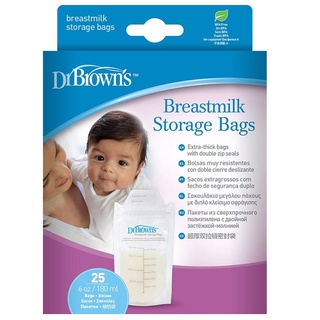 Dr.Browns : DRBS4005 ถุงเก็บน้ำนม Breastmilk Storage Bags (25 pack)