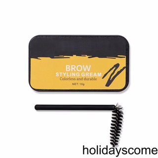 [HCLM] Eyebrow Styling Cream Waterproof Eyebrows Long-lasting Brow Wax Transparent Make Up Setting Gel Household for