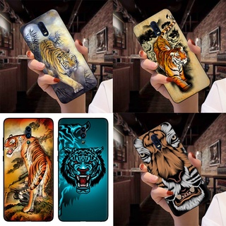 เคสโทรศัพท์มือถือแบบนิ่ม TPU ลายเสือ SX98 สําหรับ Realme C11 C12 C15 C17 C20 C21 C25 C3 C2