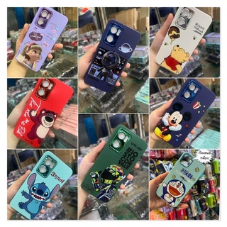 Case 📲🐬เคส Vivo V23(5g) เคสกำมะหยี่ ขอบโครเมี่ยม การ์ตูน Vivo V23(5g) V23E Y76 Y11 Y12 Y15 Y17  สินค้าพร้อมส่ง