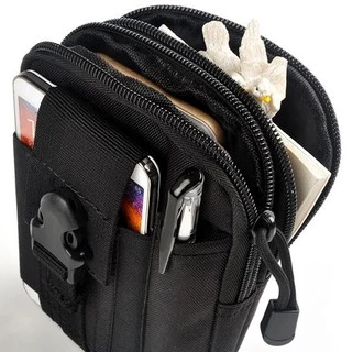 Fin 1 กระเป๋าเงิน ร้อยเข็มขัด คาดเอว ใส่โทรศัพท์ Telephone Waist Bag Wallet No. 1833 1834 1943