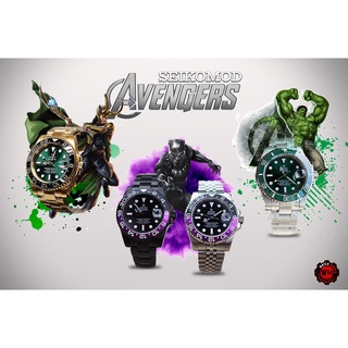 Seiko Mod Avengers Special Set Very premium edition