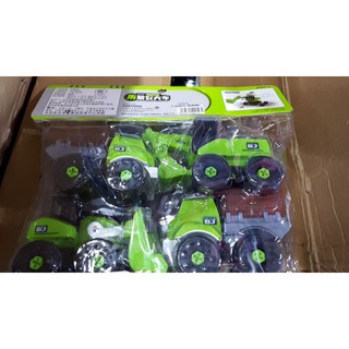 รถเครนสีเขียวชุด4คันราคา140บาท