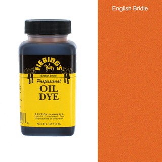 Fiebings Professional Oil Dye สีย้อมหนัง English Bridle 4 oz.