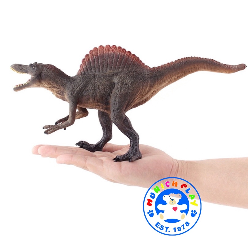 Munich Play โมเดล ไดโนเสาร์ Spinosaurus เขียว ขนาด 28.00 CM (จากหาดใหญ่)