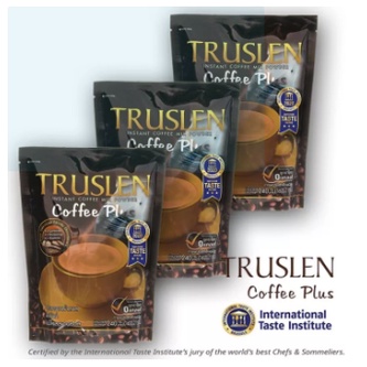 ลดเพิ่ม 25 บาทใส่โค้ด AIM888QK Truslen Coffee Plus ทรูสเลน คอฟฟี่ พลัส 16g/ 15 ซอง (3 ห่อ)