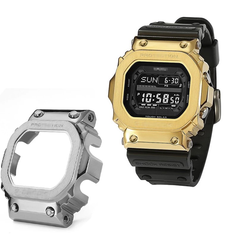 Gx56 Bezel Case 316 สายนาฬิกาข้อมือสแตนเลสสําหรับ Gx56Bb Gxw - 56