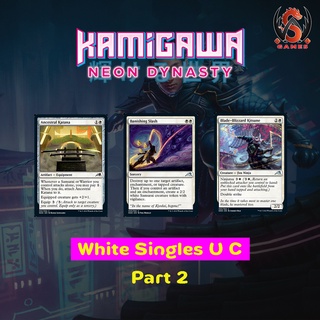 Kamigawa Neon Dynasty Singles White U C Part 2