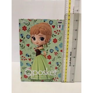 Qposket Disney Character - Anna Coronation Style (B) แท้ มือ 1 กล่องบุบเยอะ