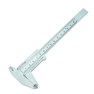 Vernier Caliper พลาสติกขนาดเล็กสําหรับสัก 150 มม .