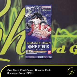 One Piece Card Game [OP01-PCK] One Piece Booster Pack: ROMANCE DAWN (Sealed Pack) แบบ 1 ซอง