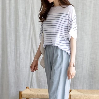 QKshop สายออฟฟิตต้องจัด📣📣 เสื้อลายทางสไตล์ดูดี ให้ลุคดูน่ามองมากๆ สีไหนก็สวยอ่ะแม๊✨️✨️