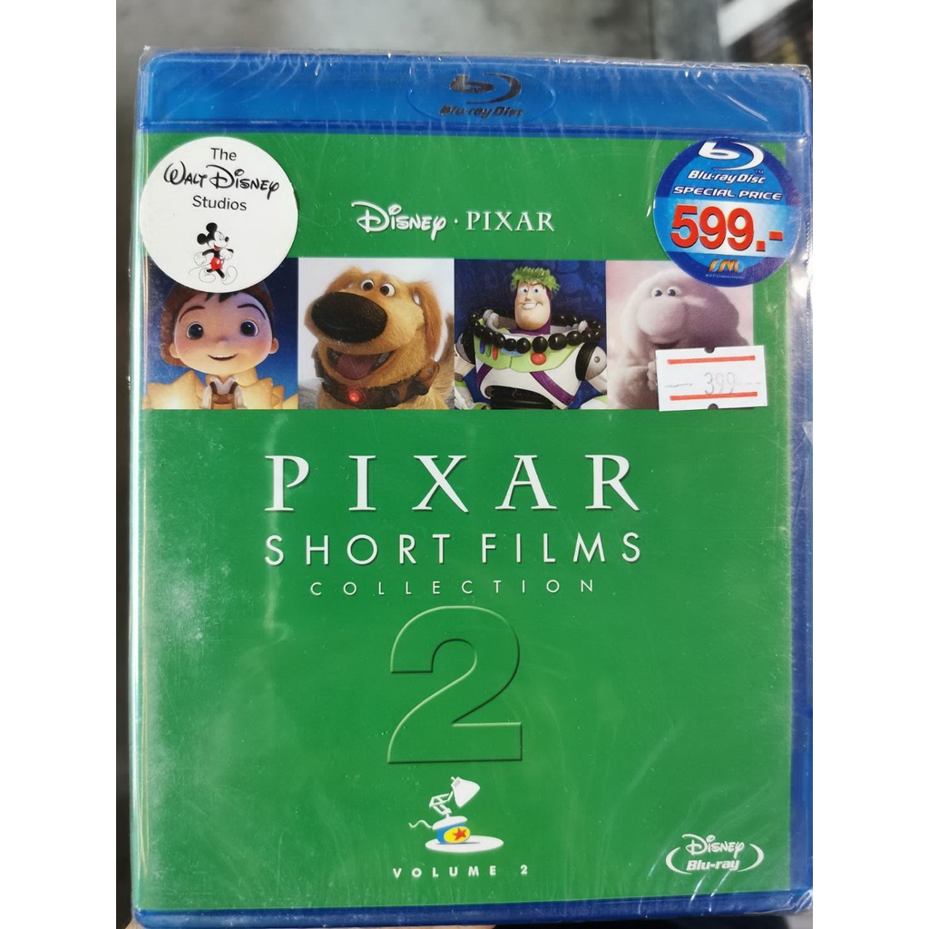 Blu-ray : Pixar Short Films Collection 2 (2012) รวมเรื่องสั้นจากพิกซ่าร์ ชุด 2 Disney Animation การ์