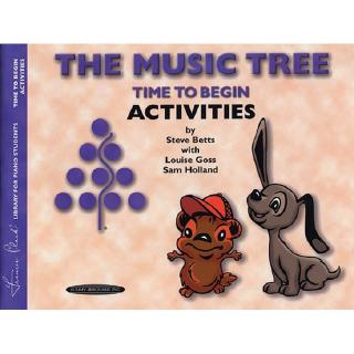 (โค้ดINCSM2Lลด70฿) The Music Tree: Activities Book, Time to Begin (0953)