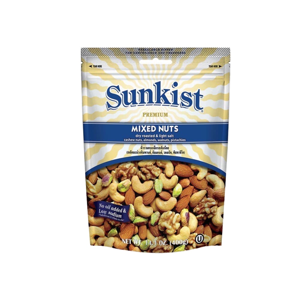 Mixed Nuts Dry Roast & Lightly Salted Sunkist 400 g