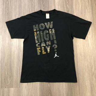 [S-5XL]เสื้อยืด พิมพ์ลาย Air Jordan s ขนาดใหญ่ สําหรับผู้ชาย กราฟฟิคสองด้าน 911984