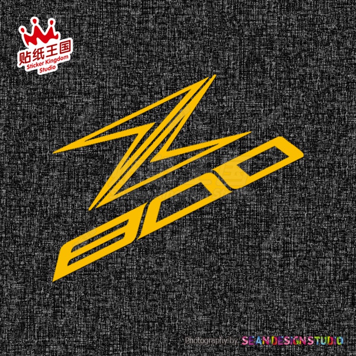 สําหรับ kawasaki Z800 รถจักรยานยนต์สะท้อนแสง Decals สติ๊กเกอร์กันน้ํา 22 - รูปที่ 5