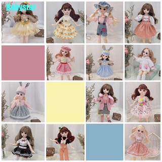 (Babystar) ชุดเดรสเจ้าหญิง ขนาด 30 ซม. ของเล่นสําหรับเด็ก สําหรับตุ๊กตา Bjd 1/6