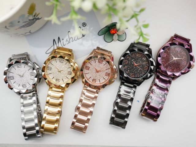 Mishali watch Mi-13970A นาฬิกาแฟชั่น นาฬิกาข้อมือผู้หญิง นาฬิกามิชาริ