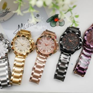 Mishali watch Mi-13970A นาฬิกาแฟชั่น นาฬิกาข้อมือผู้หญิง นาฬิกามิชาริ