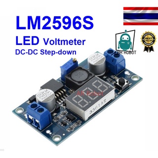 LM2596S Power Module + LED Voltmeter DC-DC Adjustable Step Down