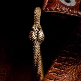 [Handmade] Ouroboros Key Ring [ทองเหลือง]