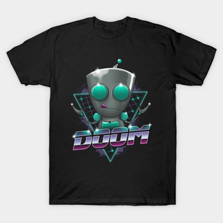 เสื้อคนอ้วนผญ - DOOMเสื้อยืดพิมพ์ลายunisexผ้าฝ้าย100%
