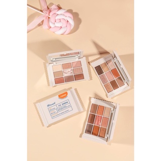 NOVO Eyeshadow  biscuit  บิสกิต 9 สี อายแชโดว์ Palette Super Flash Stage NO.5560 พร้อมส่งในไทย