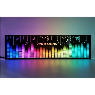 กระดานไฟ เคส ARGB 5V แท่งบาร์ Music COOlMOON สินค้าใหม่ ส่งเร็ว ประกัน CPU2DAY