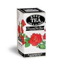 ชากุหลาบ ยี่ห้อ Mlesna (Rose Tea) กล่องละ 30 ซอง