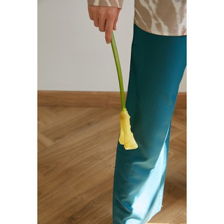 Labella - Pine green Trousers กางเกงขายาวสีเขียว